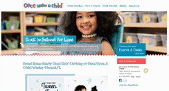 Desktop Screenshot of onceuponachildwesleychapel.com