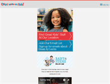 Tablet Screenshot of onceuponachildwesleychapel.com